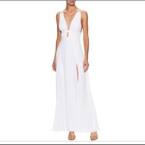 FAME & PARTNERS Bella Vita Dress - White - Size 0